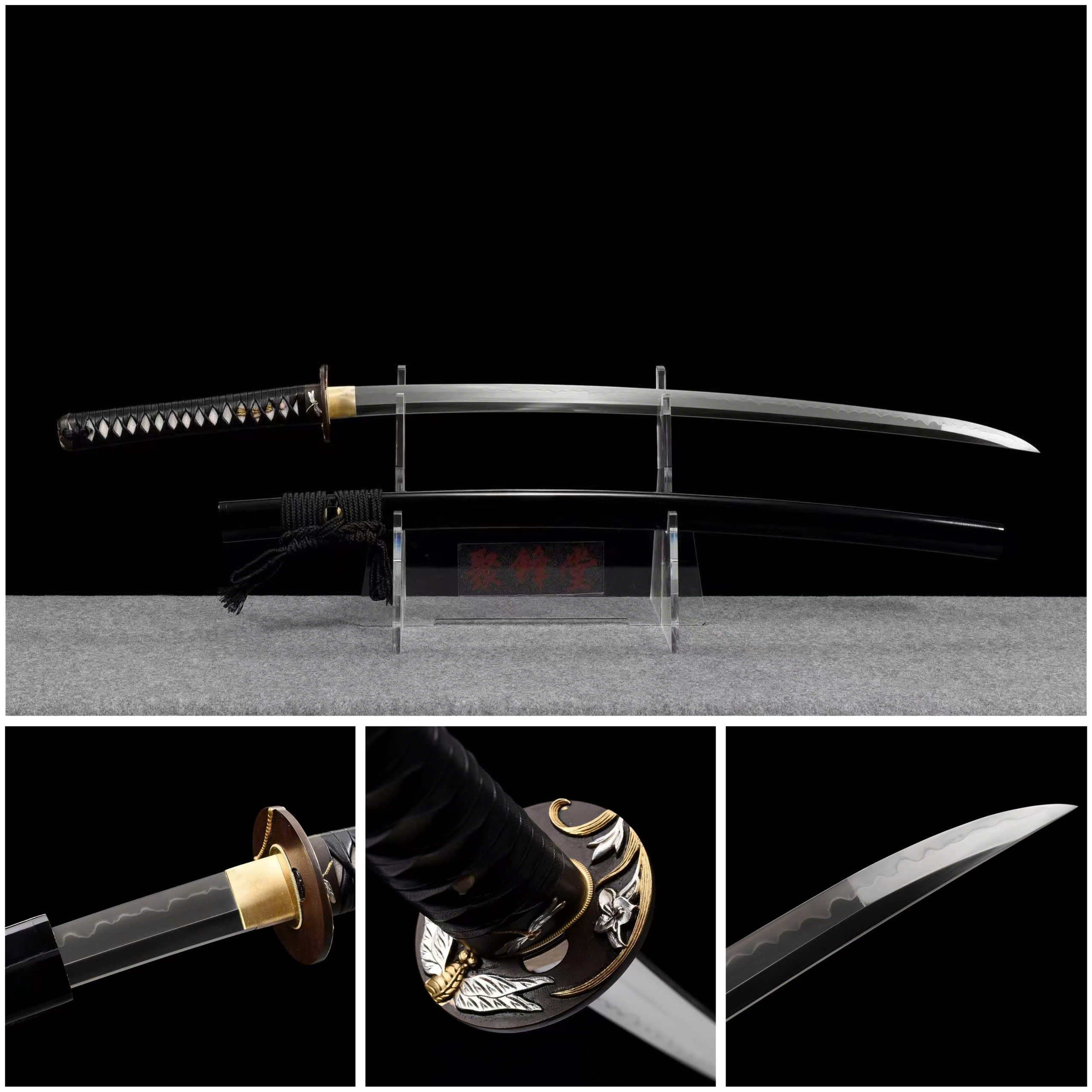 KATANA THÉP T10 / CLAY TEMPERED [CS MSP 333]